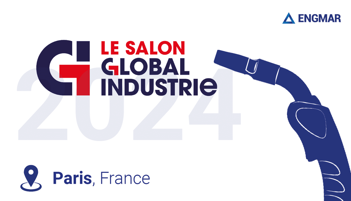 ENGMAR expose au salon Global Industrie Paris du 25 au 28 mars 2024 !