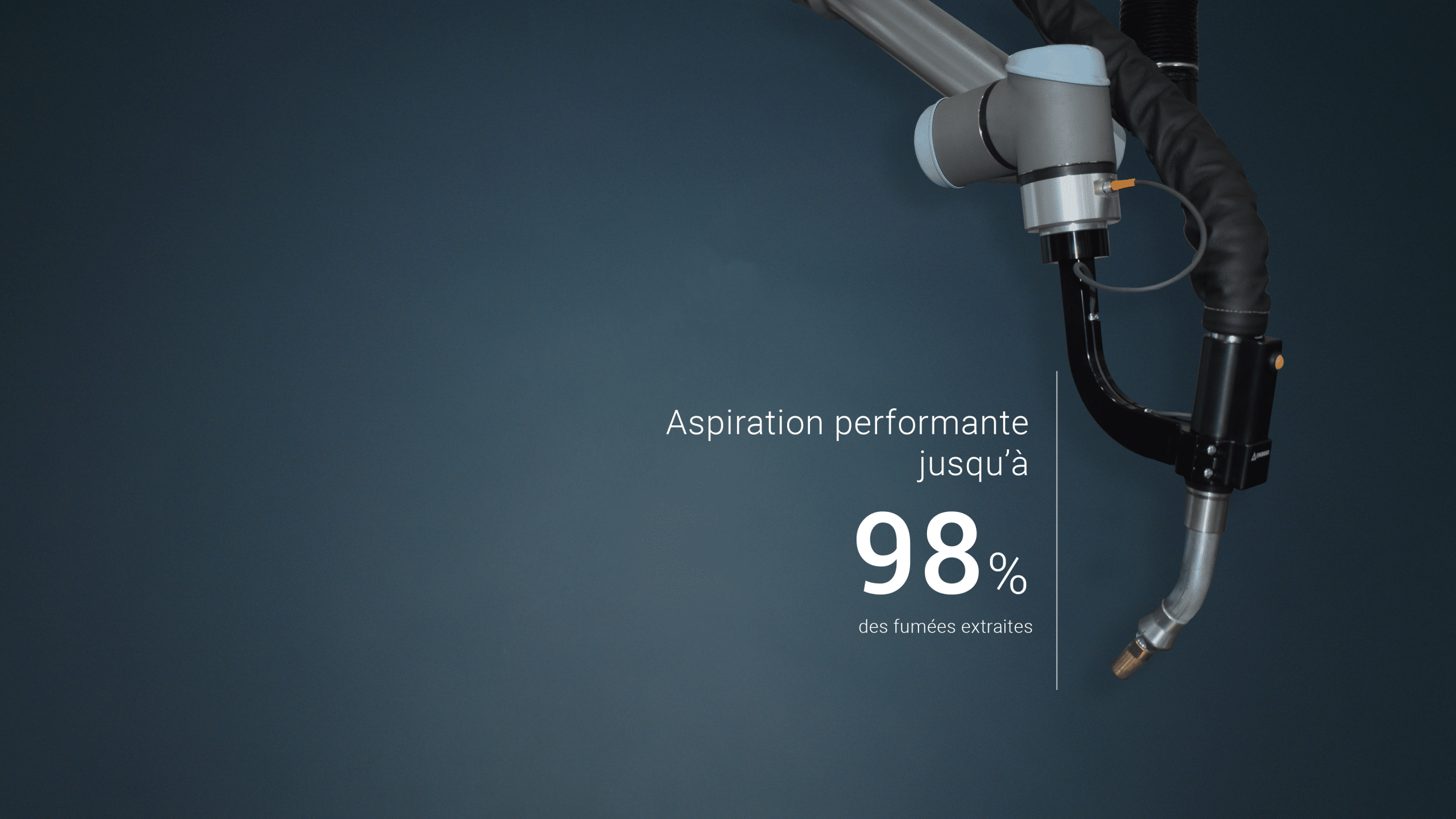 Torche COBOFLOW avec fond neutre