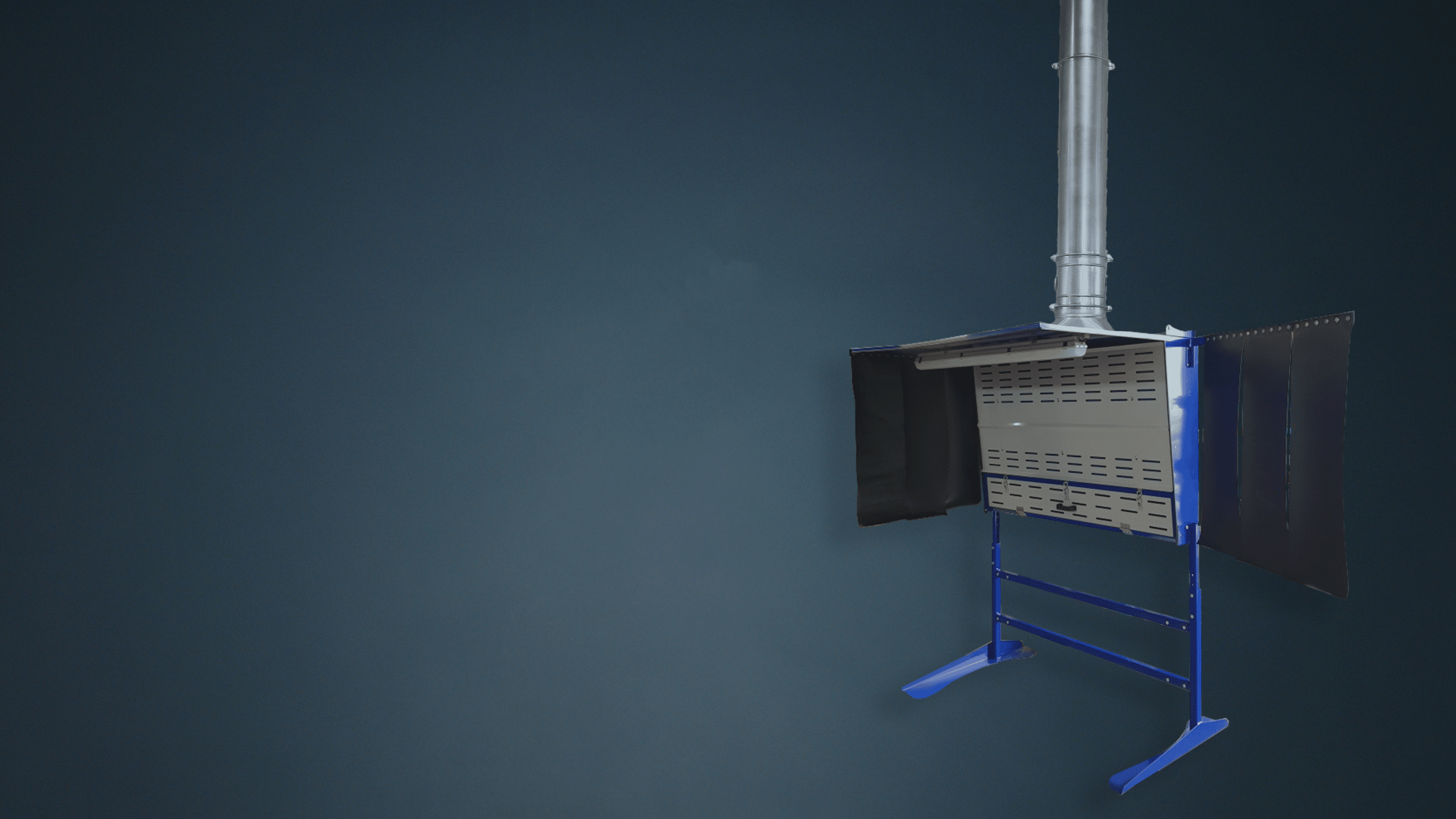 Dosseret aspirant sur fond