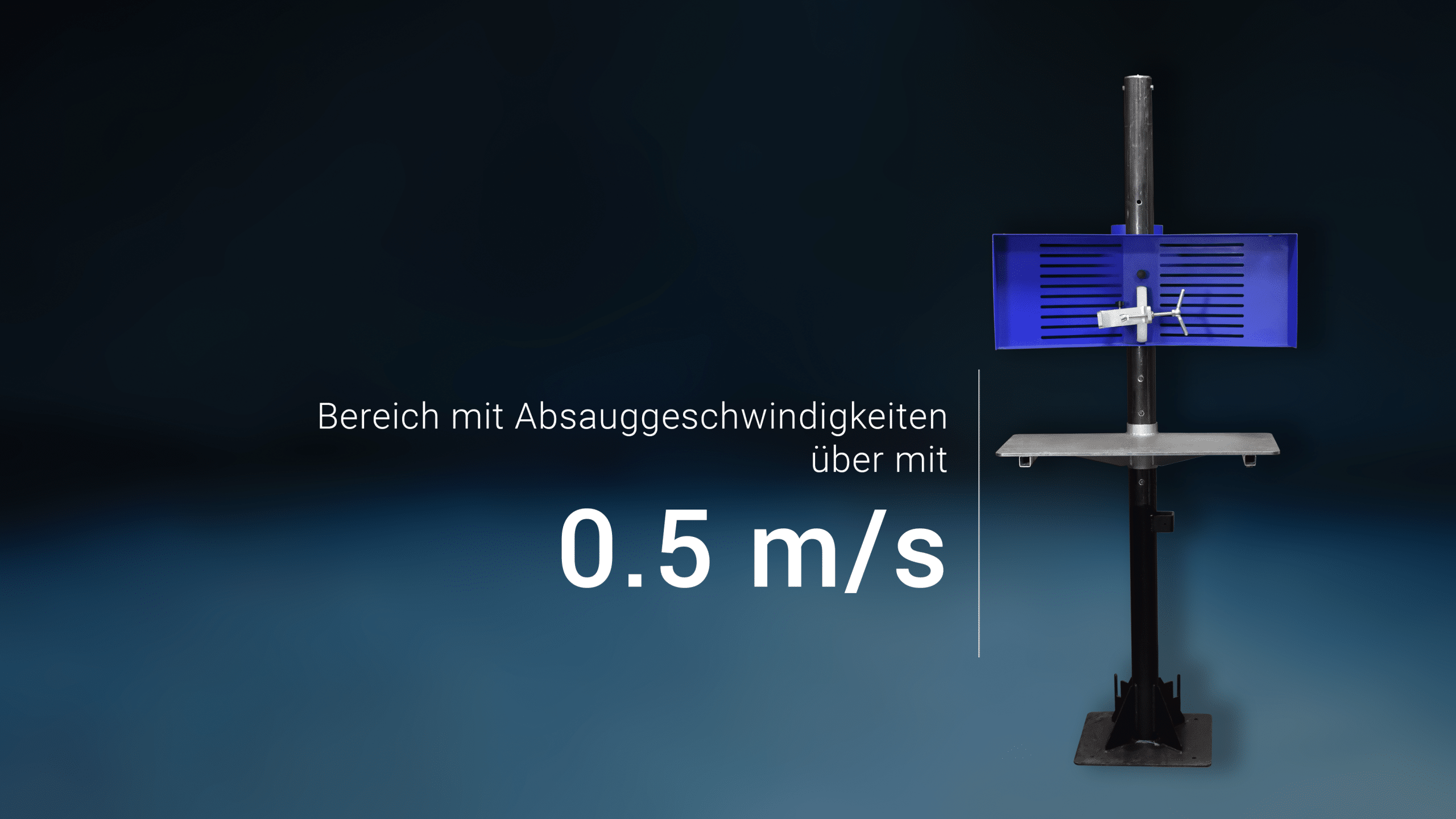 Absaugmast ERGOMATE mit Boden