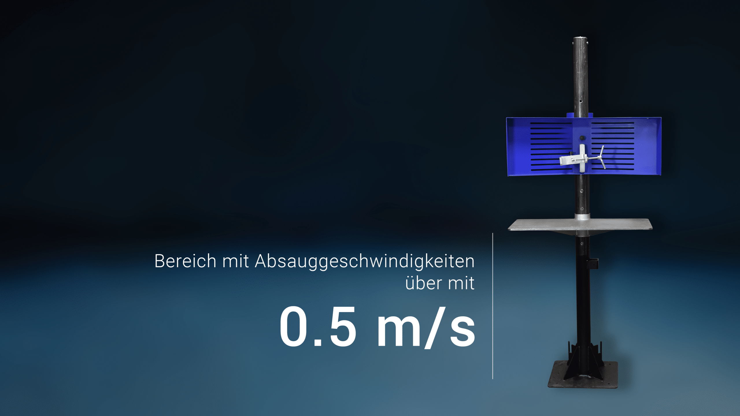 Absaugmast ERGOMATE mit Boden