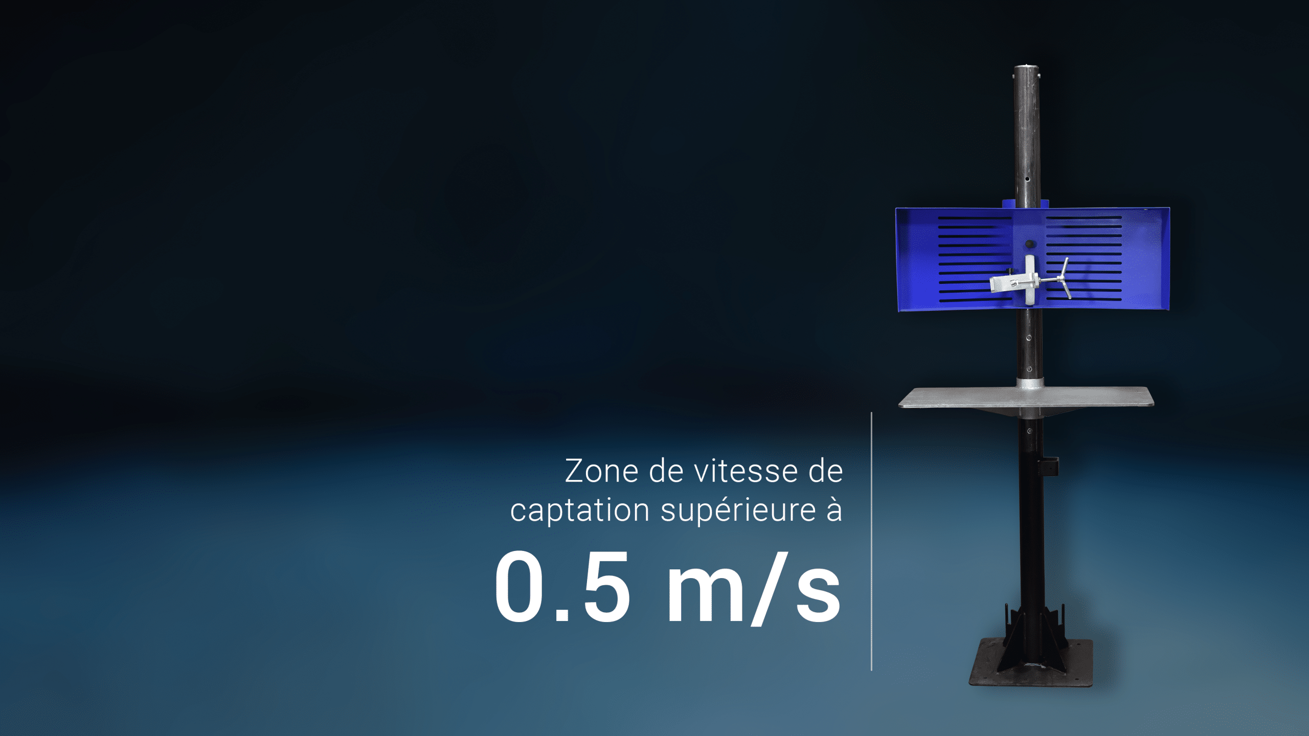 Mât aspirant ERGOMATE avec fond