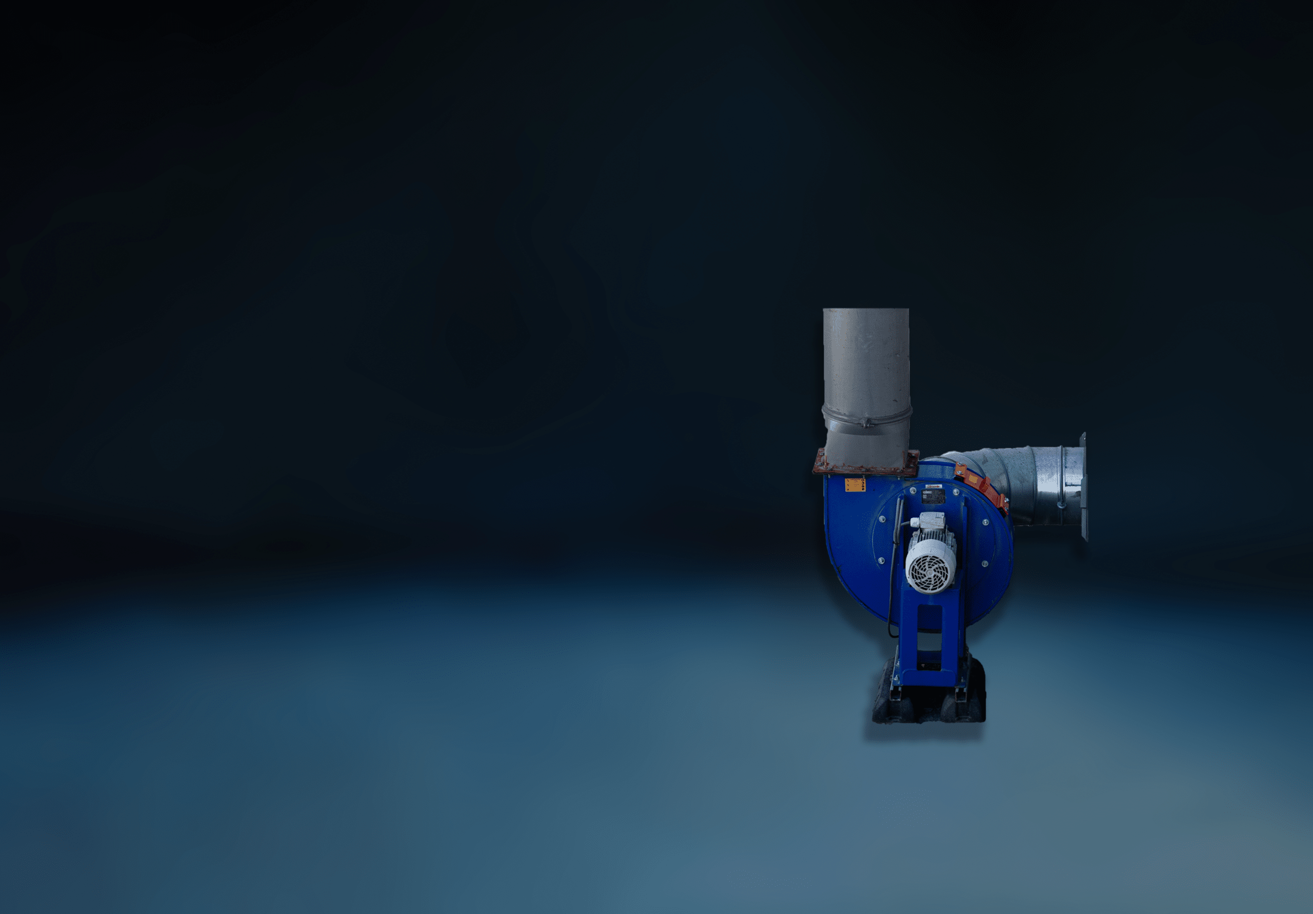 Motoventilateur sur fond