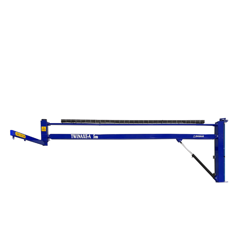 Adjustable jib cranes TWINAXE