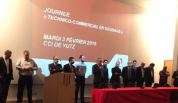 Journée technico-commercial en soudage avec les étudiants de l’IS