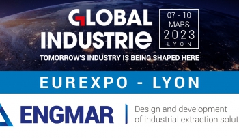 ENGMAR nimmt vom 7. bis 10. März 2023 an der 5. Ausgabe der Messe Global Industrie in Lyon teil! 